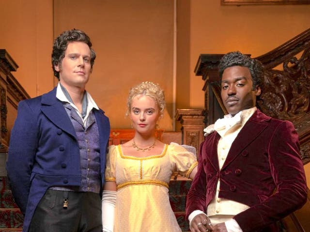 <p>(Left to right) Jonathan Groff, Millie Gibson and Ncuti Gatwa in ‘Doctor Who’</p>