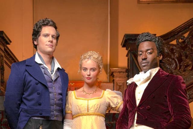 <p>(Left to right) Jonathan Groff, Millie Gibson and Ncuti Gatwa in ‘Doctor Who’</p>