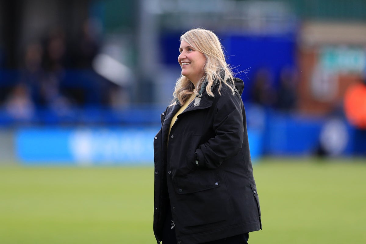 Emma Hayes revelling in Chelsea’s WSL title pursuit of Manchester United