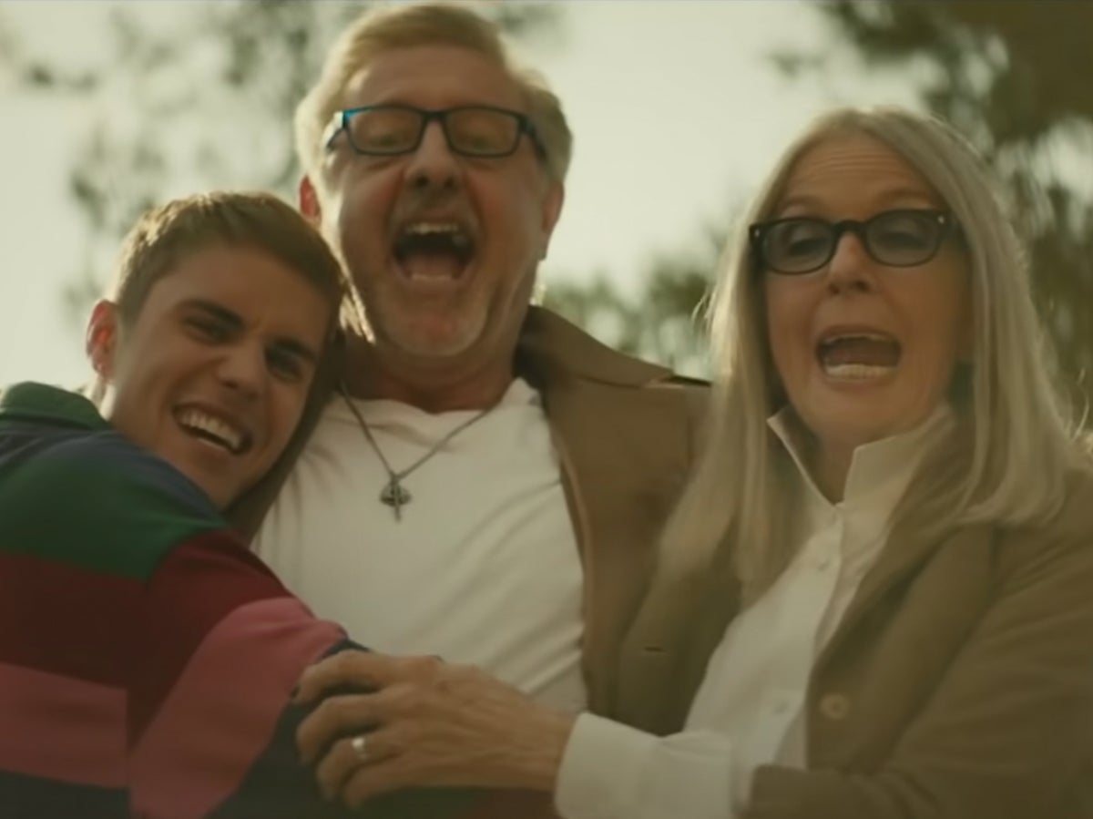 Diane Keaton Is Justin Bieber's Muse in Must-See Ghost Video Teaser