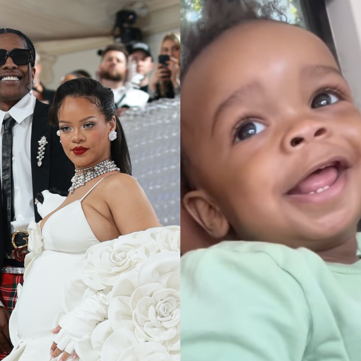 Rihanna Baby Photo - Teddy Seller Bear Baby Shower Cake