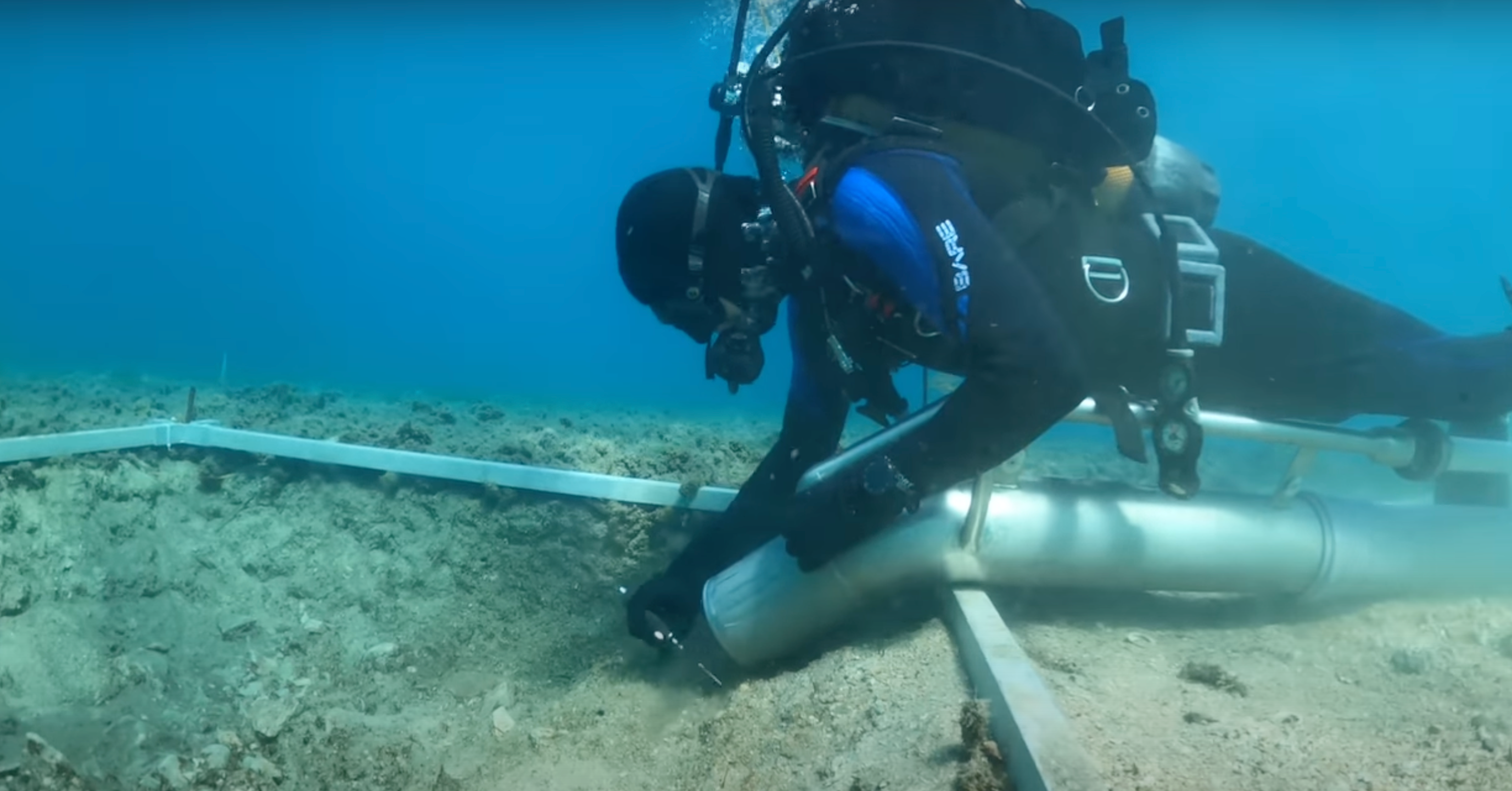 The 7,000 years old submerged road discovered in the depths of the Mediterranean  Sea