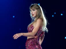 Taylor Swift praised for interrupting Eras concert to seemingly defend fan from security guard