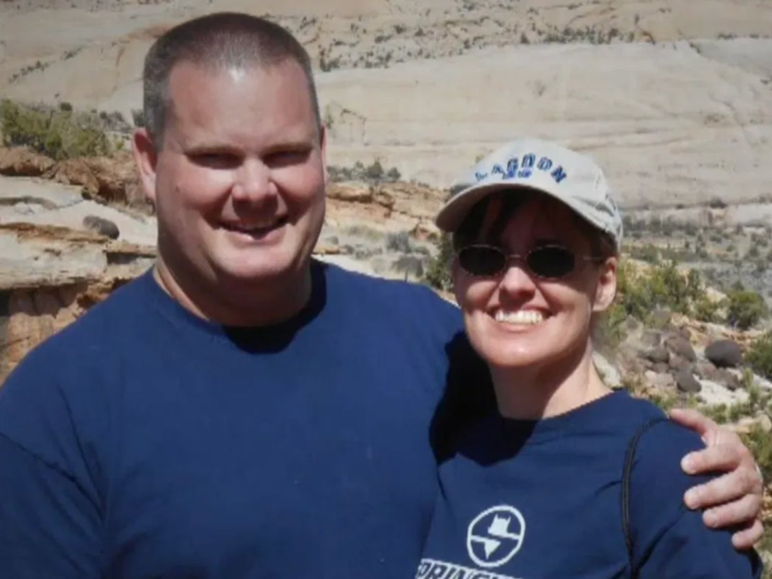 Chad and Tammy Daybell pictured before her murder