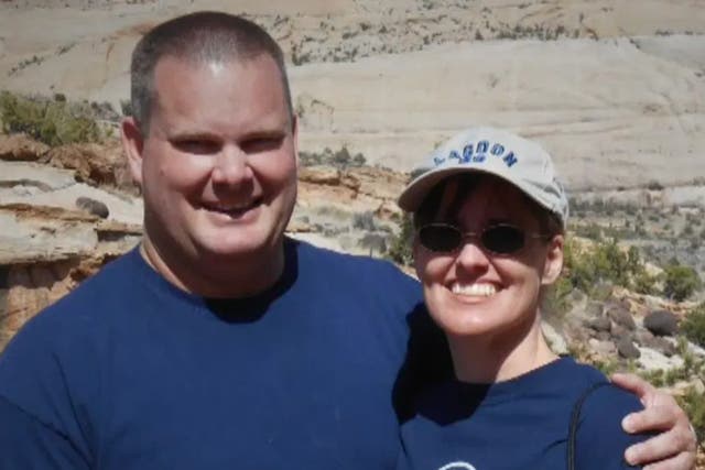 <p>Chad and Tammy Daybell before her death in October 2019</p>