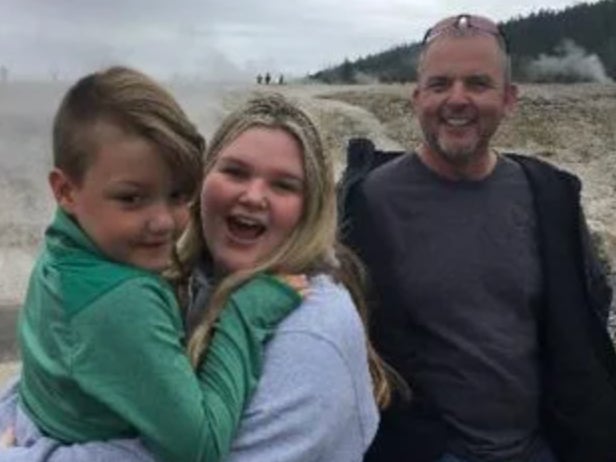 This photo of Tylee Ryan and her brother Joshua “JJ” Vallow with their uncle Alex Cox was taken days before they were killed