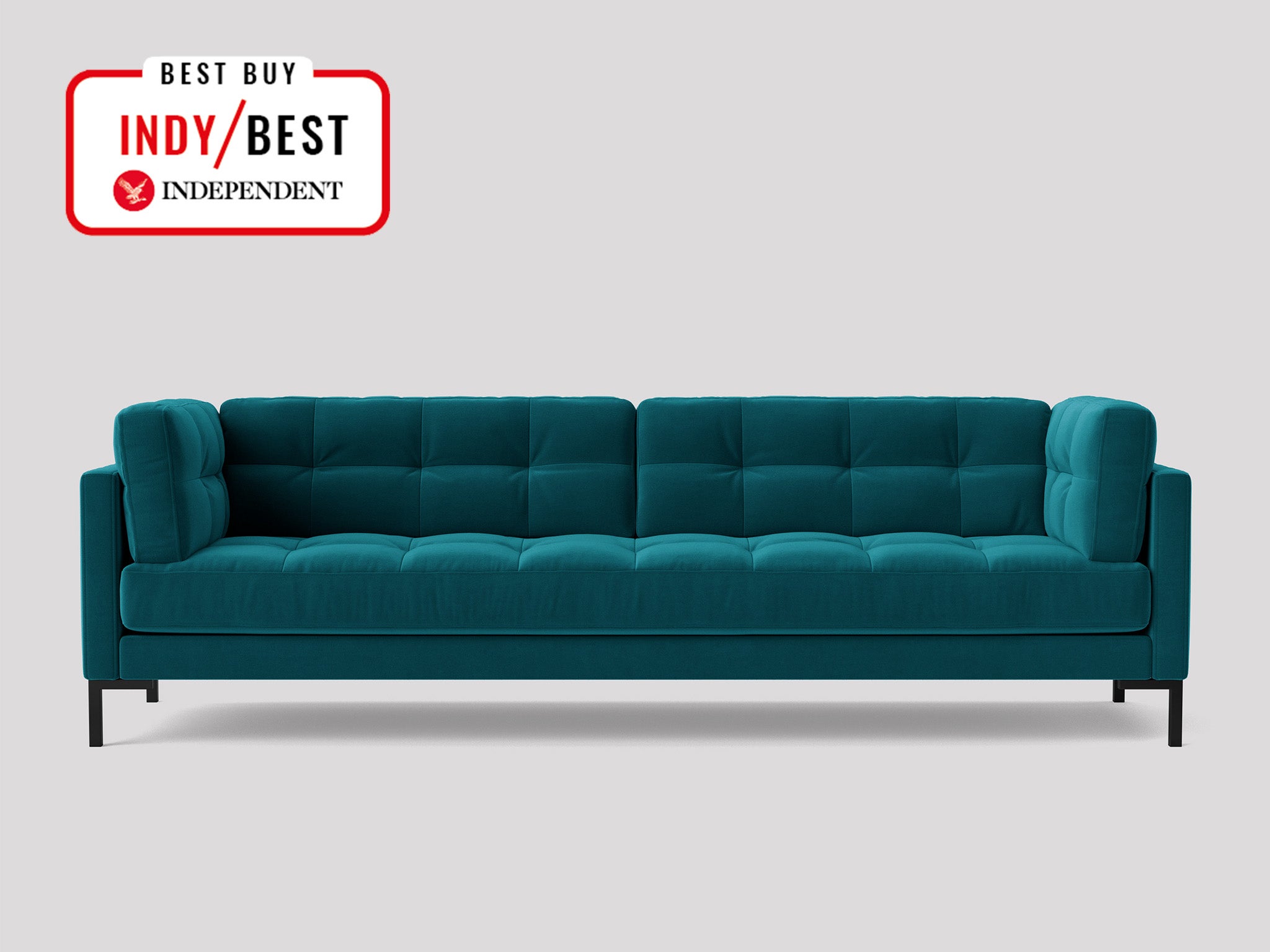 Swoon landau three-seater sofa 