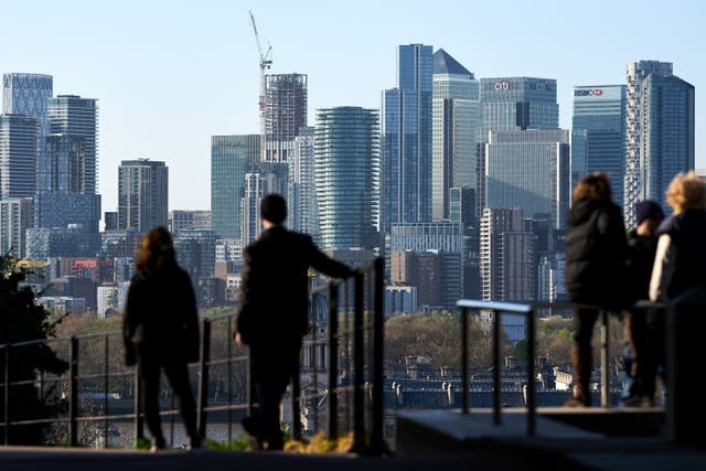 Shares fell in the City on Thursday (John Walton/PA)