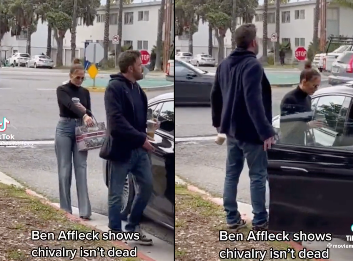 Fans React To Ben Afflecks ‘stressed Look As He Closes Car Door For