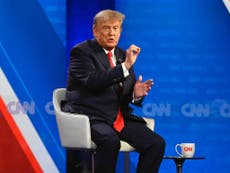 Trump news – live: Trump defends CNN ratings as E Jean Carroll threatens to sue him again over ‘vile’ remarks