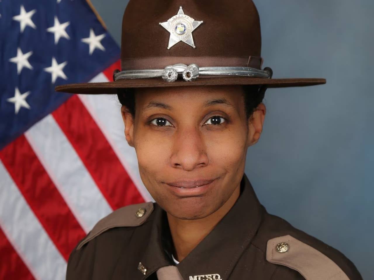 Indiana sheriff’s deputy Tamieka White was killed as she tried to protect her eight-year-old son when a dog they were watching attacked them at their home