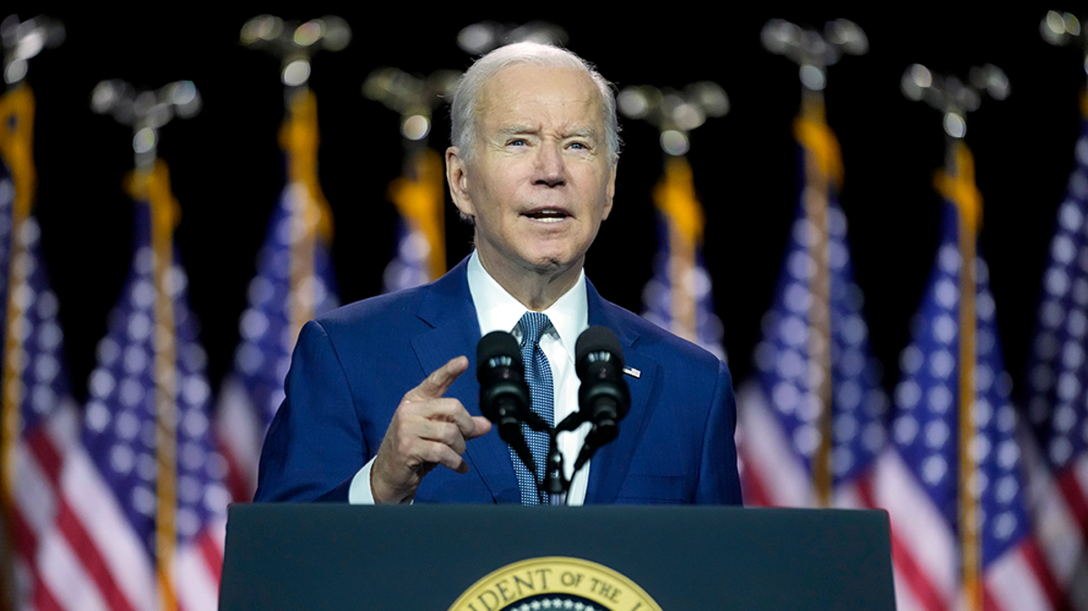 Watch as Joe Biden gives speech on recent conservation efforts