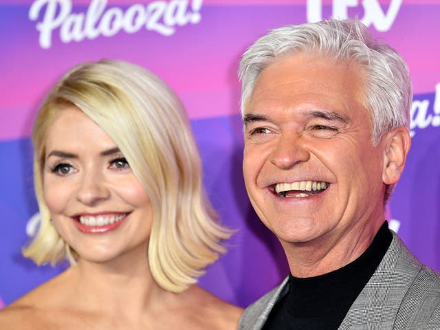 <p>Holly Willoughby and Phillip Schofield</p>