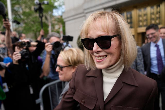 <p>E Jean Carroll has filed an amendment complaint which includes Mr Trump’s statements during a CNN town hall </p>
