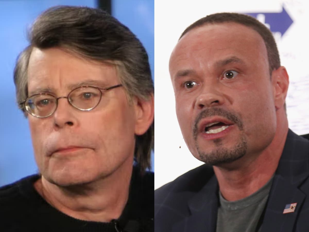 Stephen King ruthlessly shuts down US commentator Dan Bongino in heated exchange