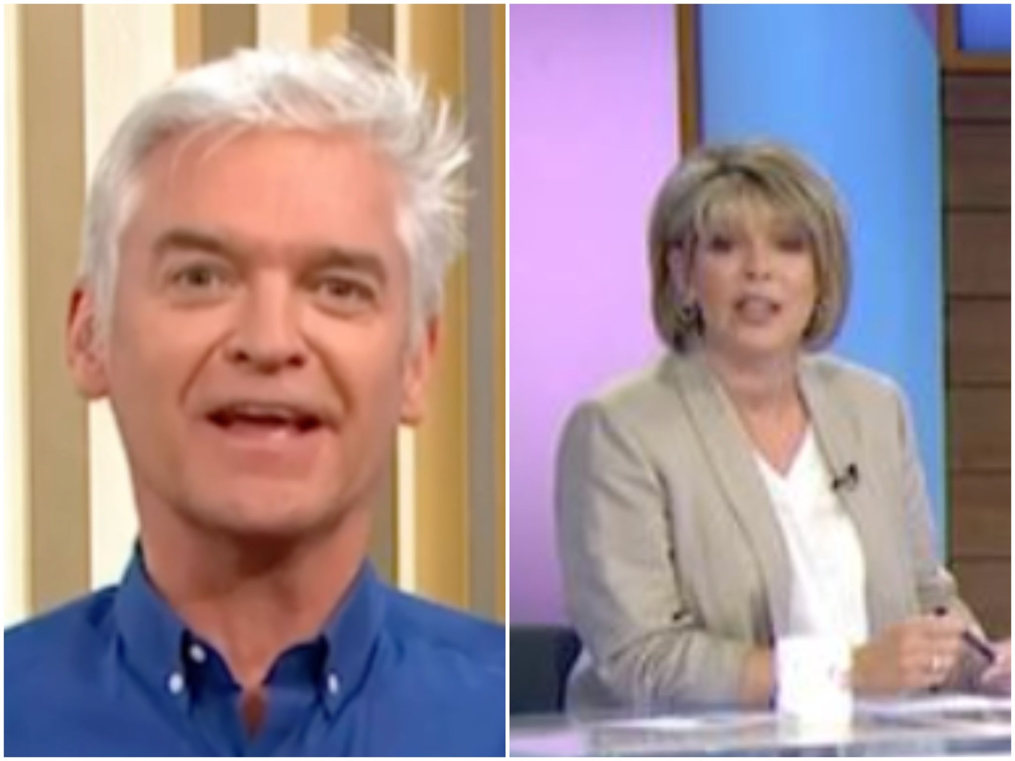 Phillip Schofield awkwardly cuts off Ruth Langsford on ‘This Morning’