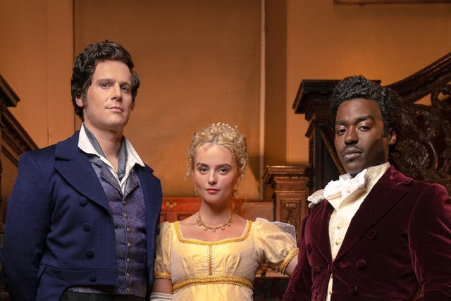 <p>Jonathan Groff with Ruby Sunday (Millie Gibson) and The Doctor (Ncuti Gatwa) in ‘Doctor Who’</p>