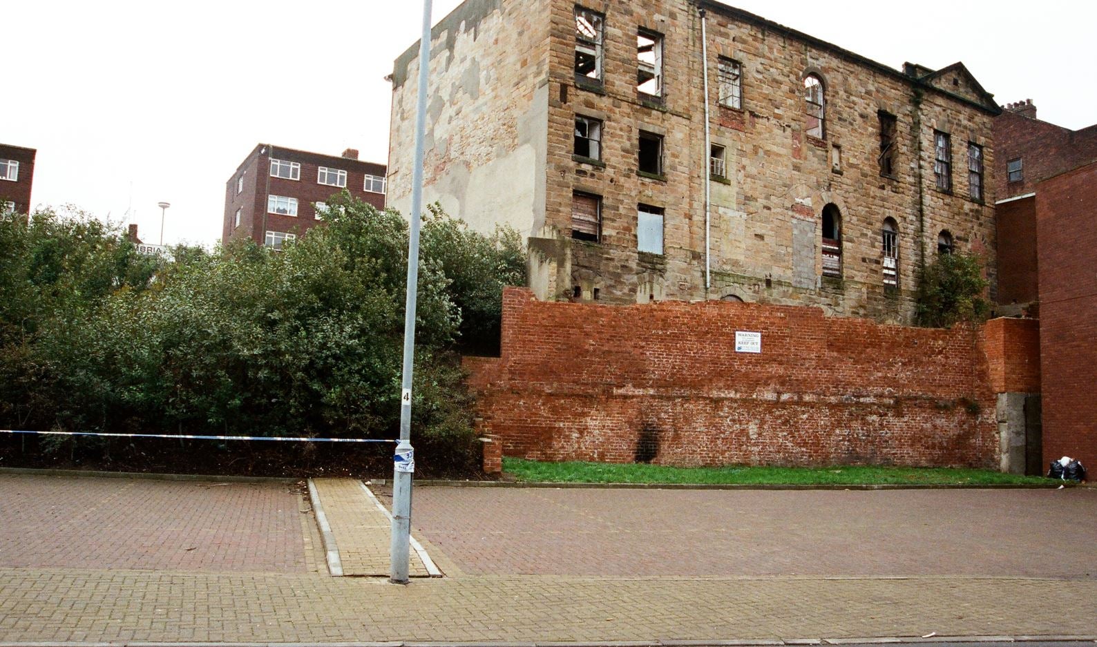 The Old Exchange Building in Hendon, Sunderland, where Nikki Allan was murdered