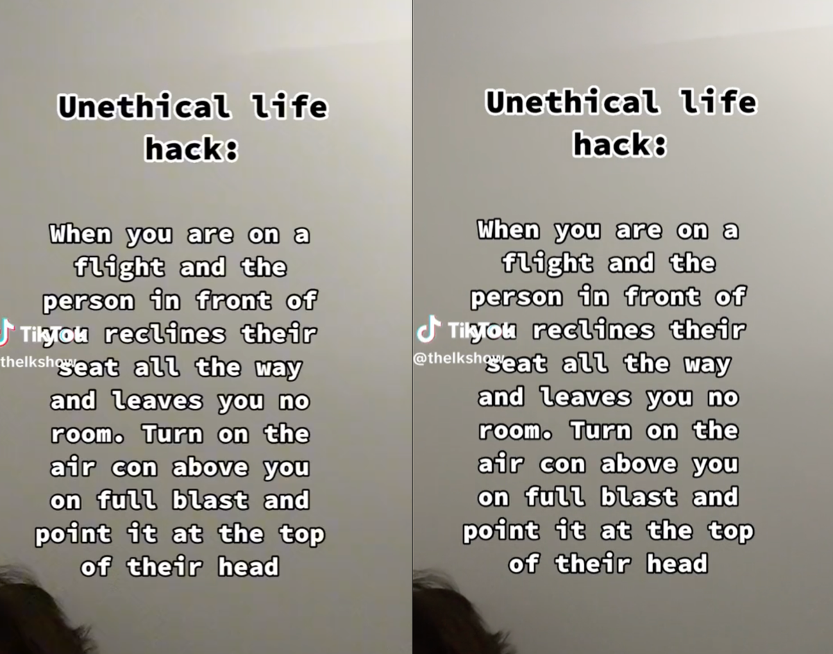 &lsquo;Unethical hack&rsquo; to stop passengers from reclining airplane seats sparks debate