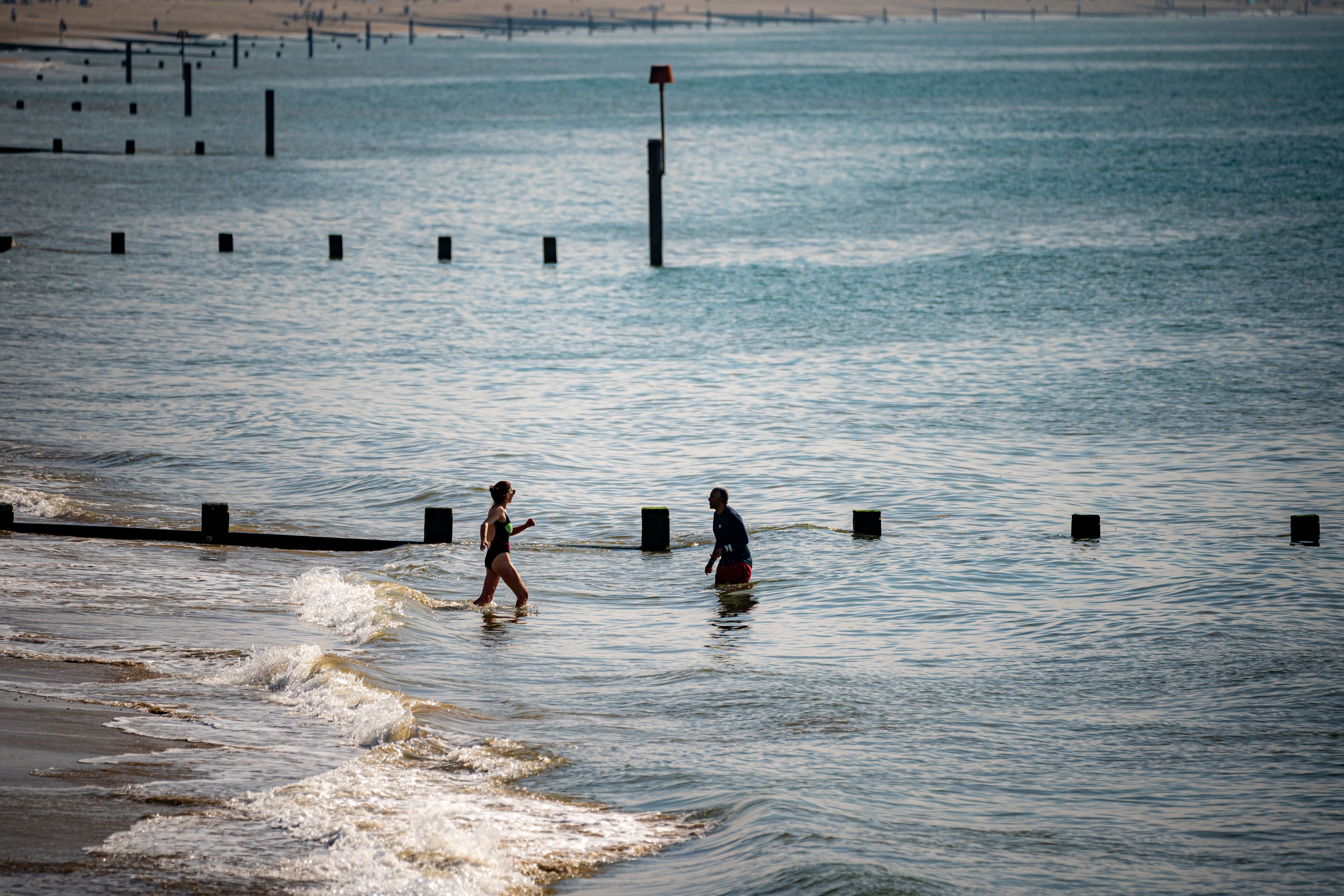 The Met Office expects highs of 21C in Bournemouth on Saturday afternoon