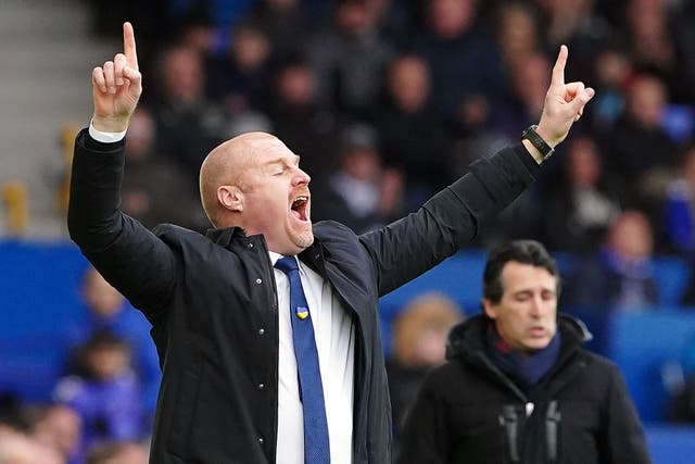 Everton manager Sean Dyche believes the team have rediscovered their edge (Peter Byrne/PA)