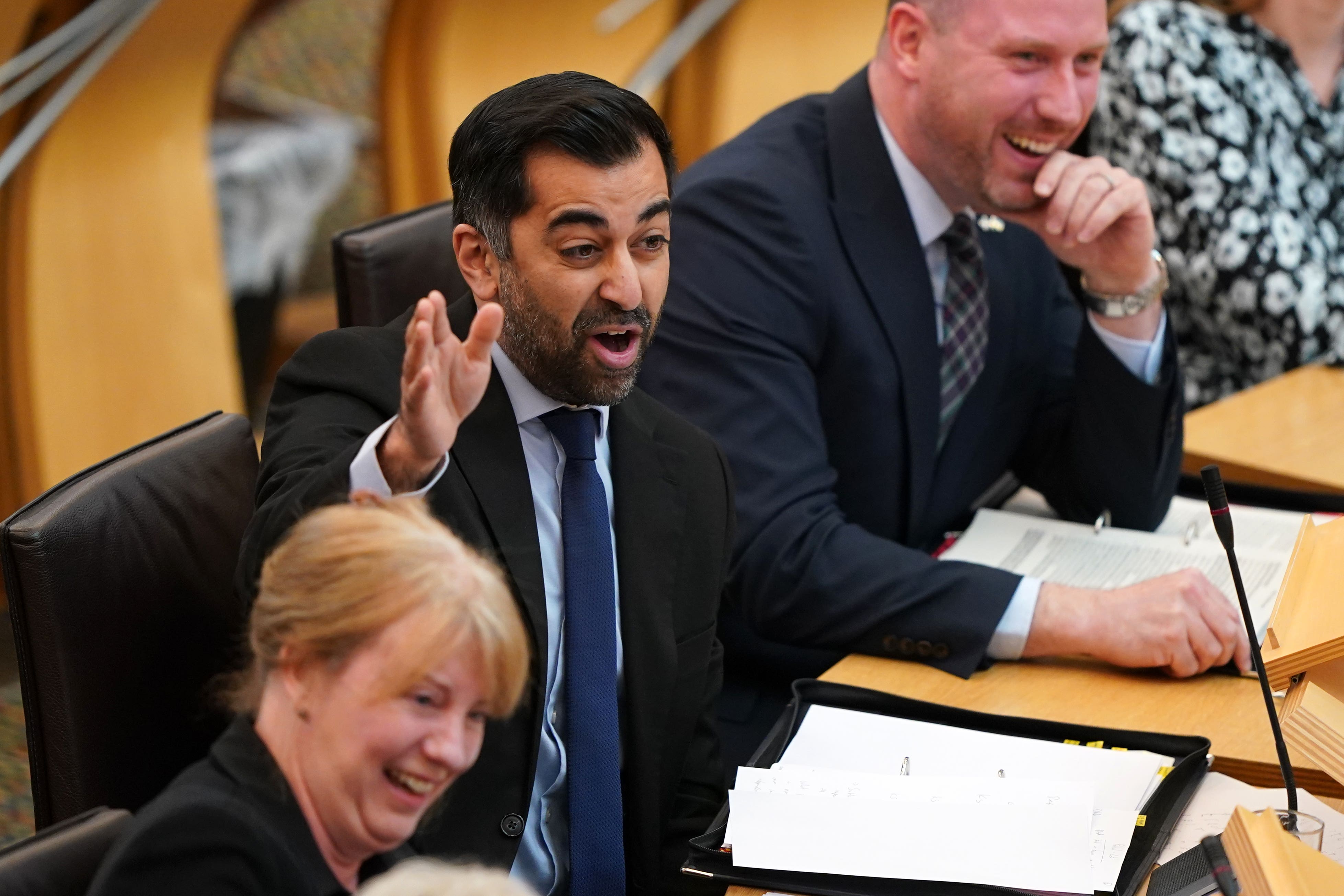 The First Minister was speaking after comments made by the Labour leader on Saturday (Andrew Milligan/PA)