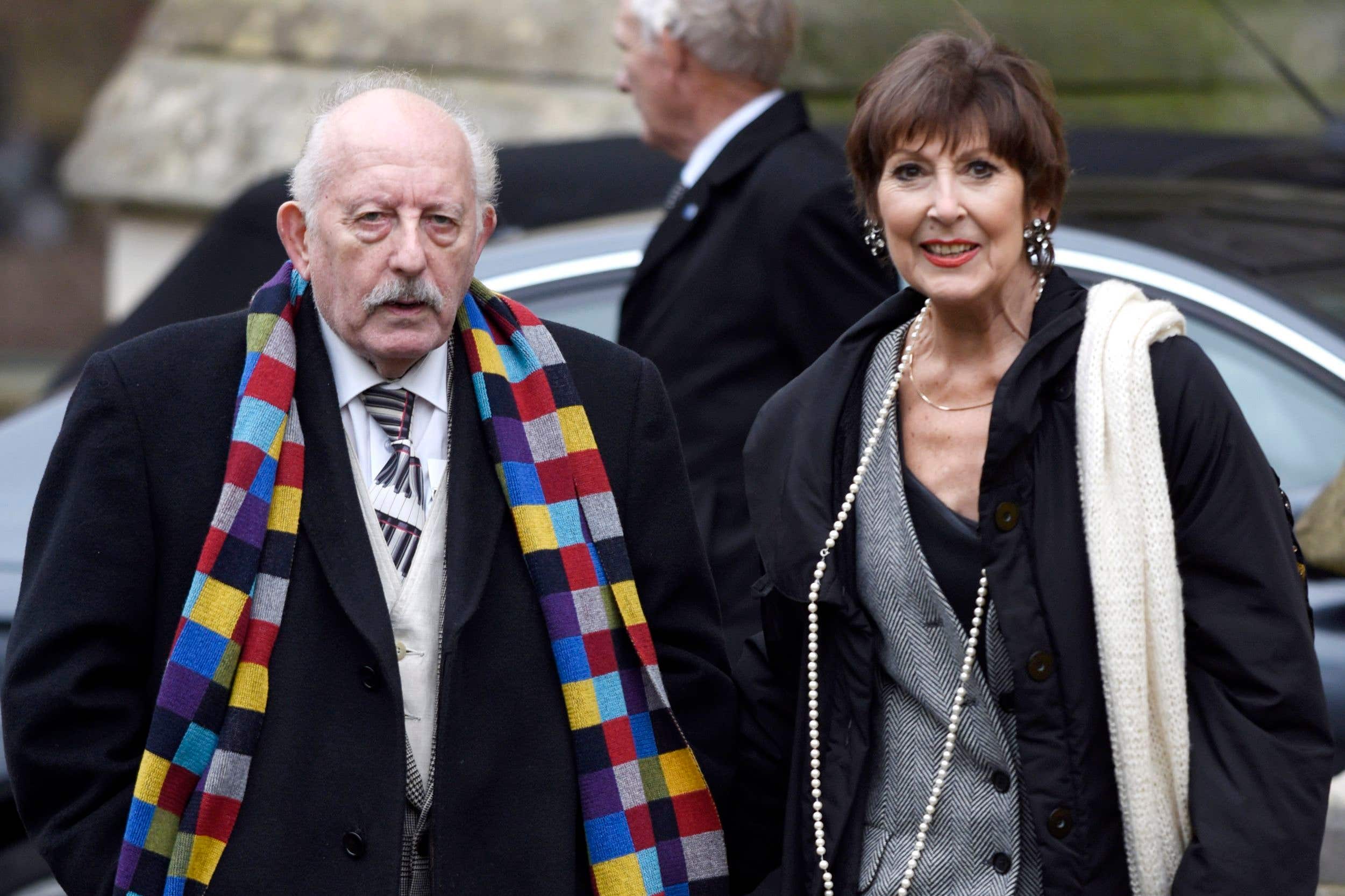 Anita Harris and her husband Mike Margolis (Hannah McKay/PA)