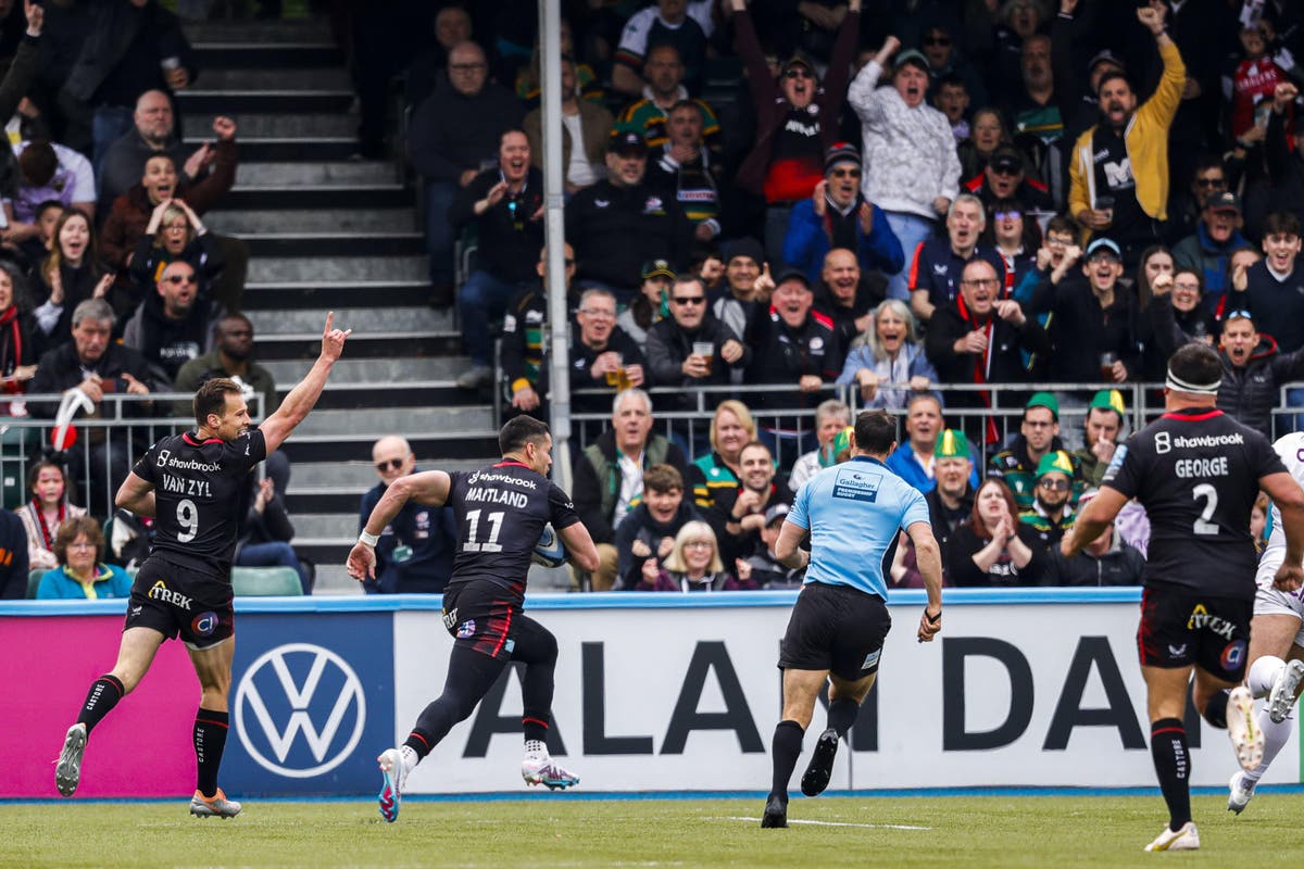 Saracens storm into final after two-try Sean Maitland escapes sanction