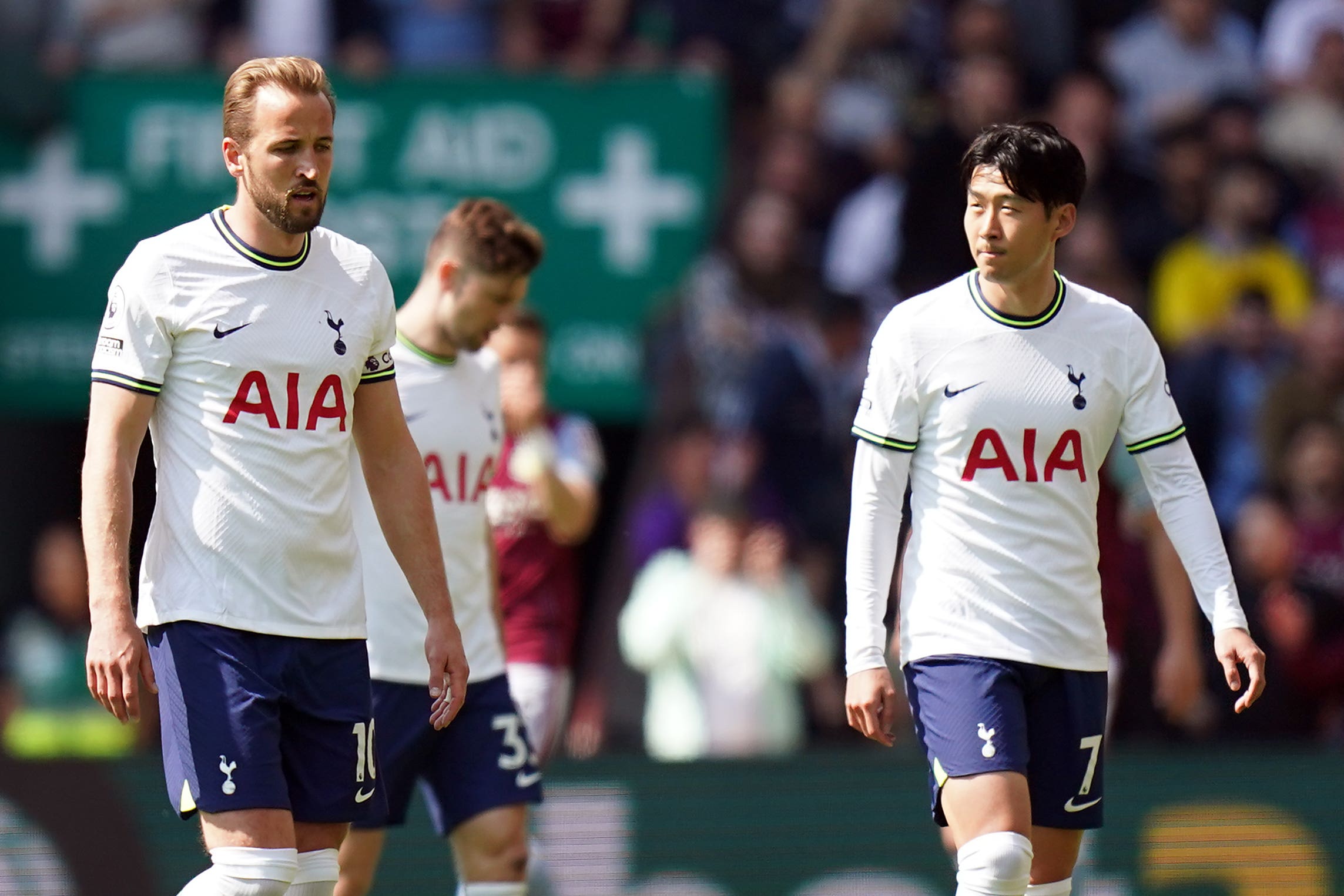 It was another frustrating day for Tottenham (Jacob King/PA)