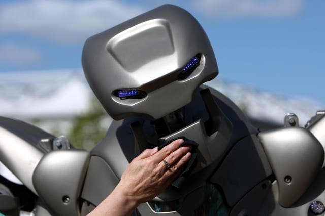 An AI expert said robots could end up controlling humanity (David Jones/PA)