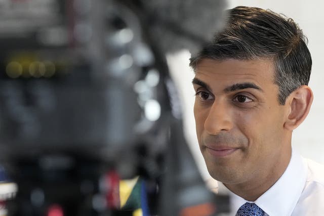 Prime Minister Rishi Sunak defended his Government’s strategy to ‘stop the boats’ (Frank Augstein/PA)