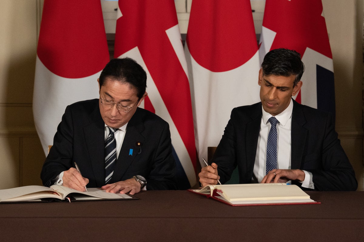 Rishi Sunak set for busy week of diplomacy in Iceland and Japan