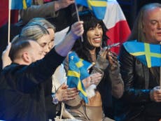 Sweden’蝉 Loreen wins Eurovision Song Contest 2023
