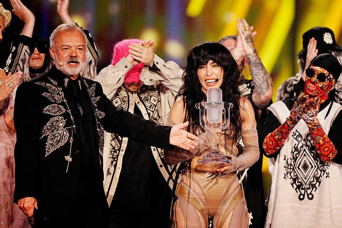 Sweden’s Loreen wins Eurovision Song Contest 2023, with disappointing final result for UK’s Mae Muller