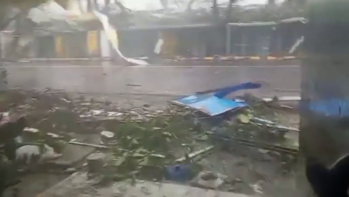 Cyclone mocha hits Myanmar with winds equivalent to category five hurricane