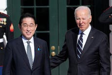 Watch: Joe Biden meets Fumio Kishida for G7 talks in Japan