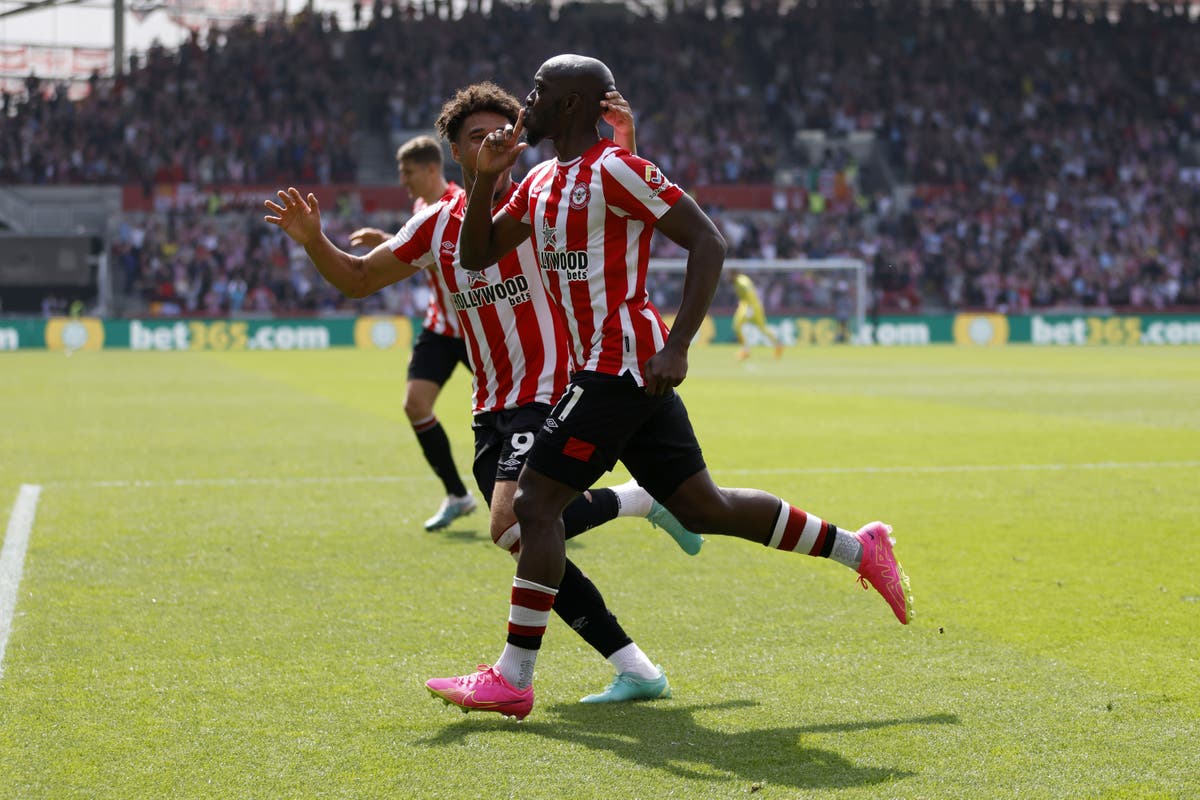Bryan Mbeumo and Yoane Wissa on target as Brentford beat makeshift West Ham