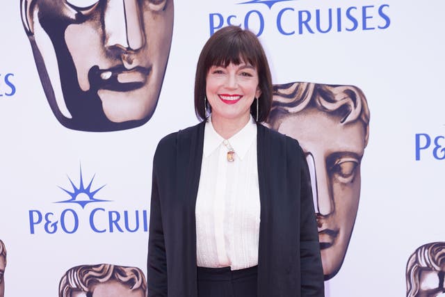 Jane Millichip on the red carpet for the Bafta TV awards (Yui Mok/PA)