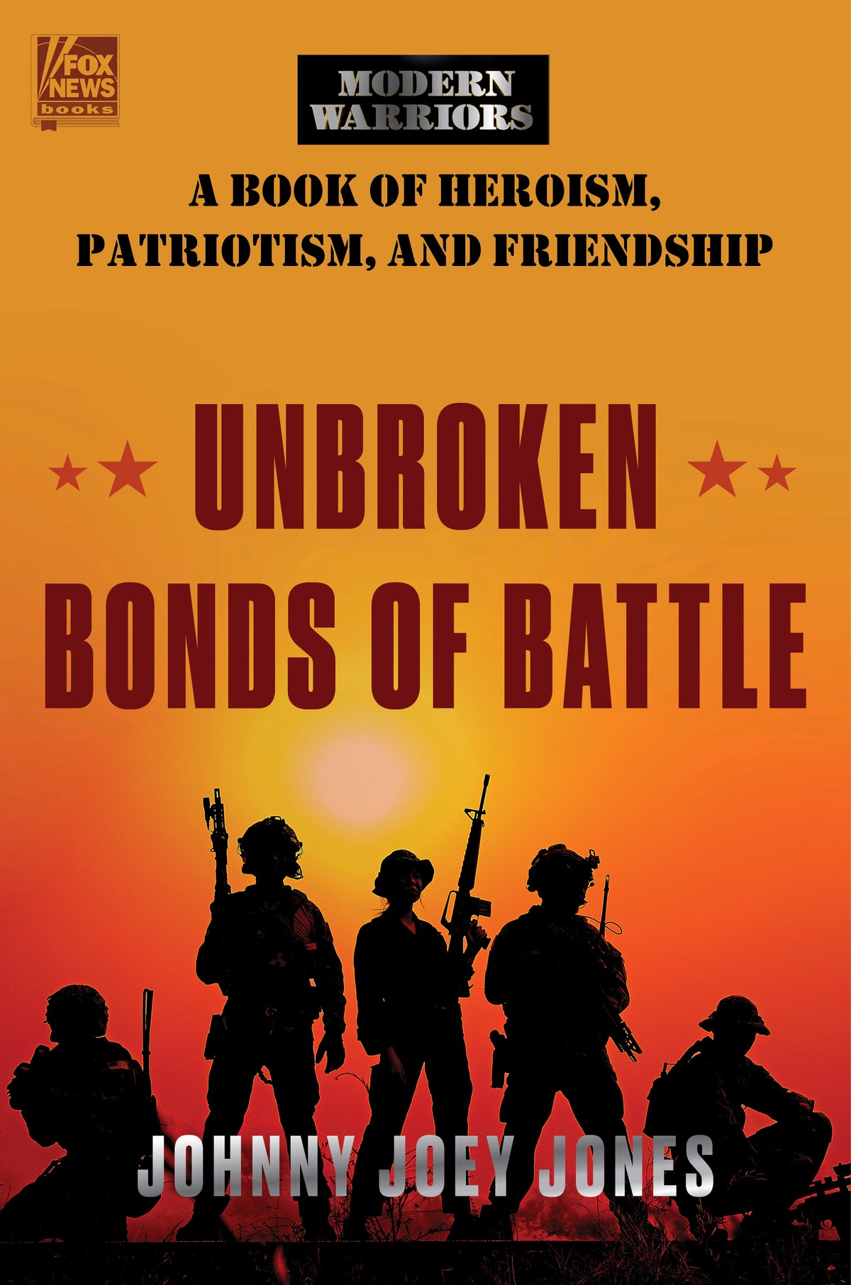 Johnny Joey Jones, Marine Corps bomb tech and Fox Nation host, to publish 'Unbroken Bonds' book