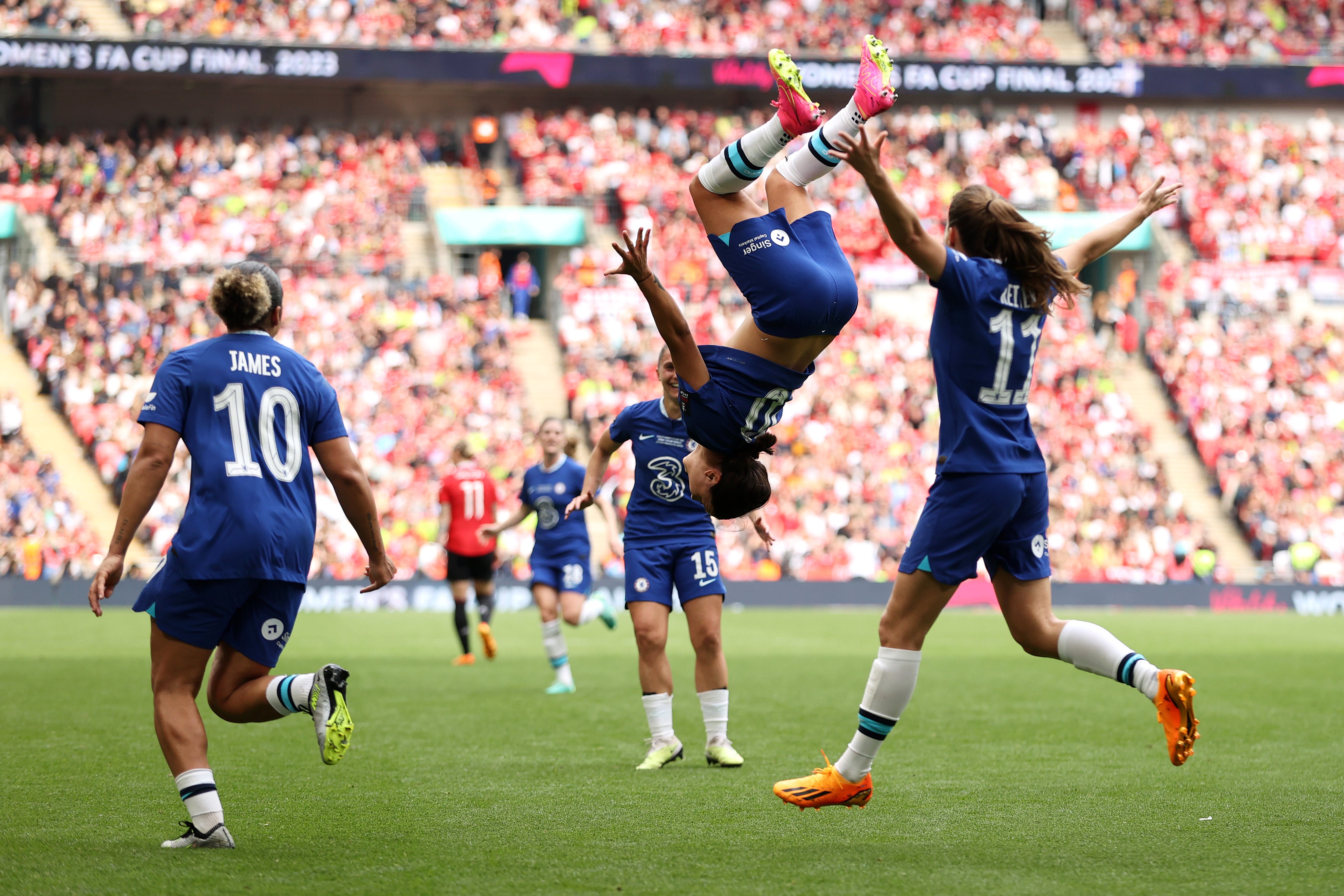 Chelsea vs Manchester United LIVE Womens FA Cup final 2023 result and reaction from Wembley