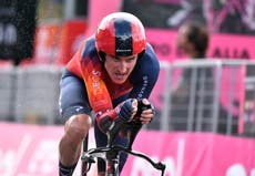 Covid forces Giro d’Italia leader Remco Evenepoel to withdraw as Geraint Thomas takes pink jersey