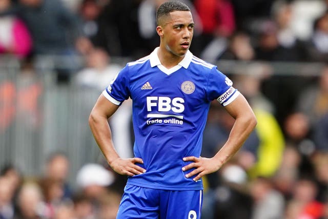 Leicester’s Youri Tielemans has come under fire this season (Zac Goodwin/PA)