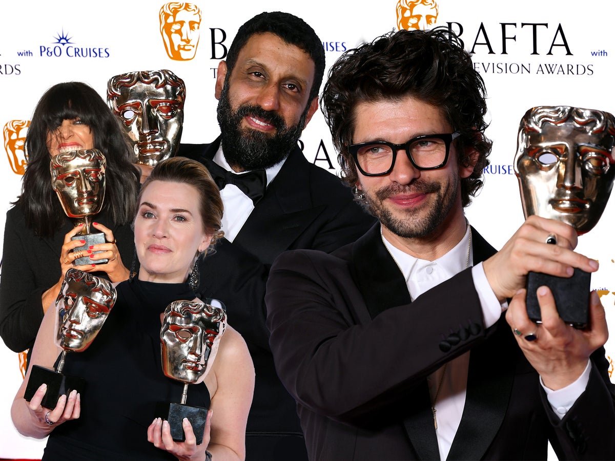 Bafta TV awards 2023: Irish stars win big on night filled with impartiality jokes and emotional speeches