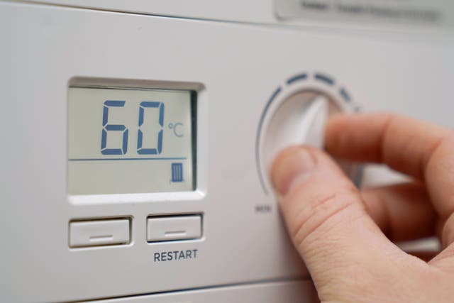 A majority of UK homes are still heated with gas (Andrew Matthews/PA)
