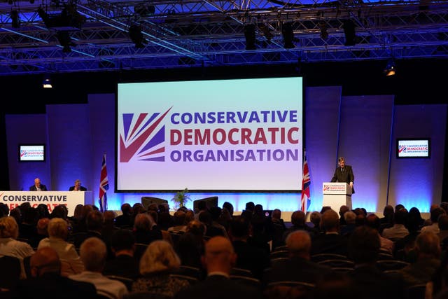 Suella Braverman will be speaking at a grassroots conservative gathering (Andrew Matthews/PA)