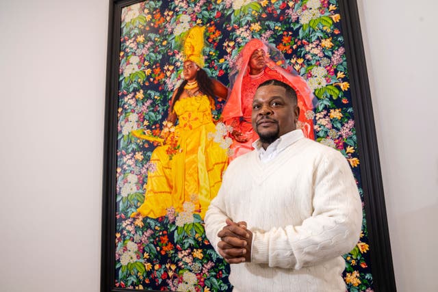 Kehinde Wiley Portrait Session