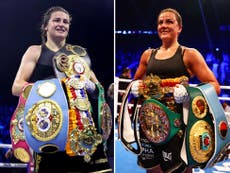 Katie Taylor and Chantelle Cameron are shaming their male counterparts