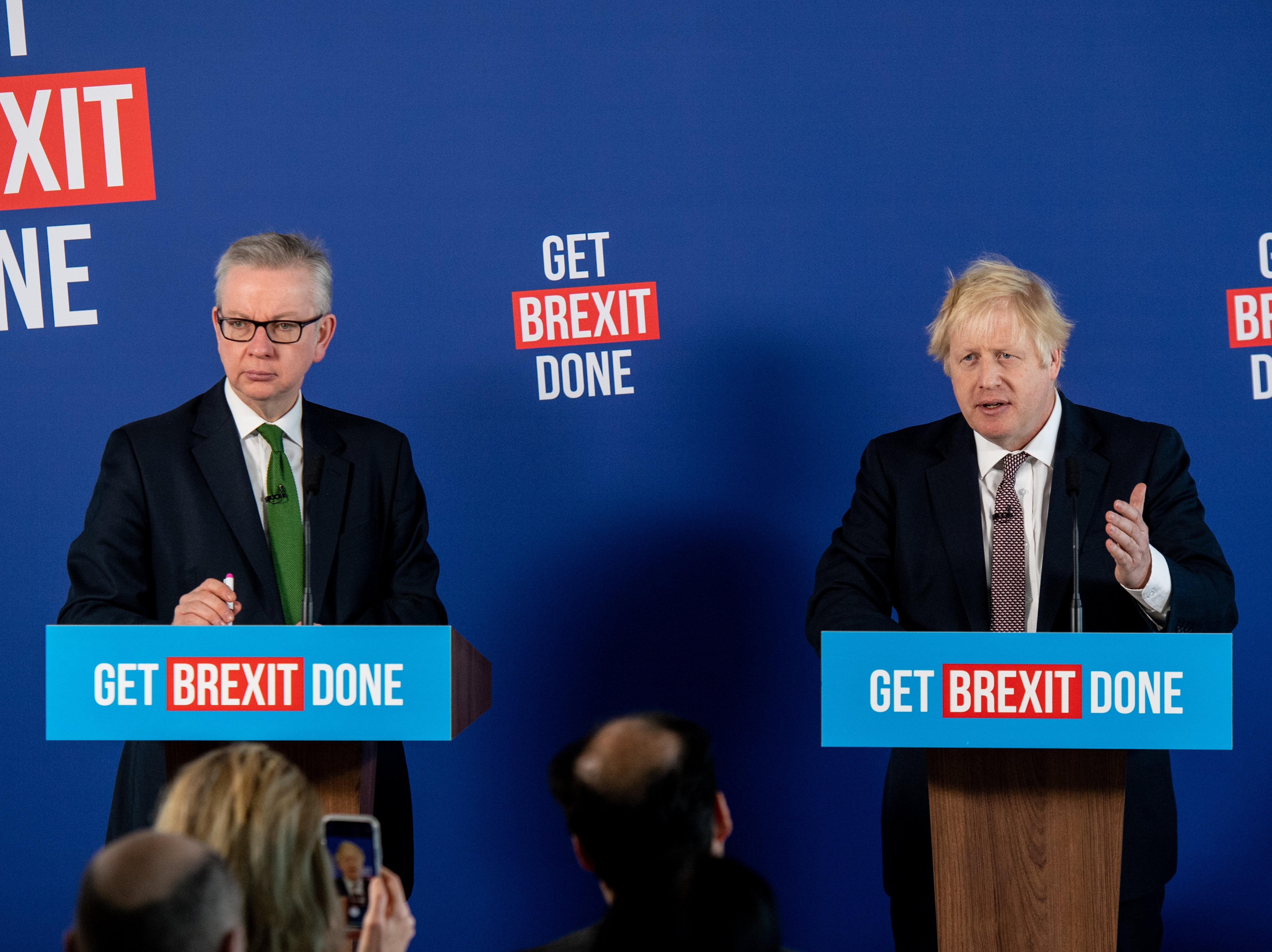 Boris Johnson and Michael Gove were allies over Brexit