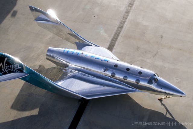 <p>Virgin Galactic’s VSS Imagine, which could give a hint into how suborbital aircraft look over the coming years</p>