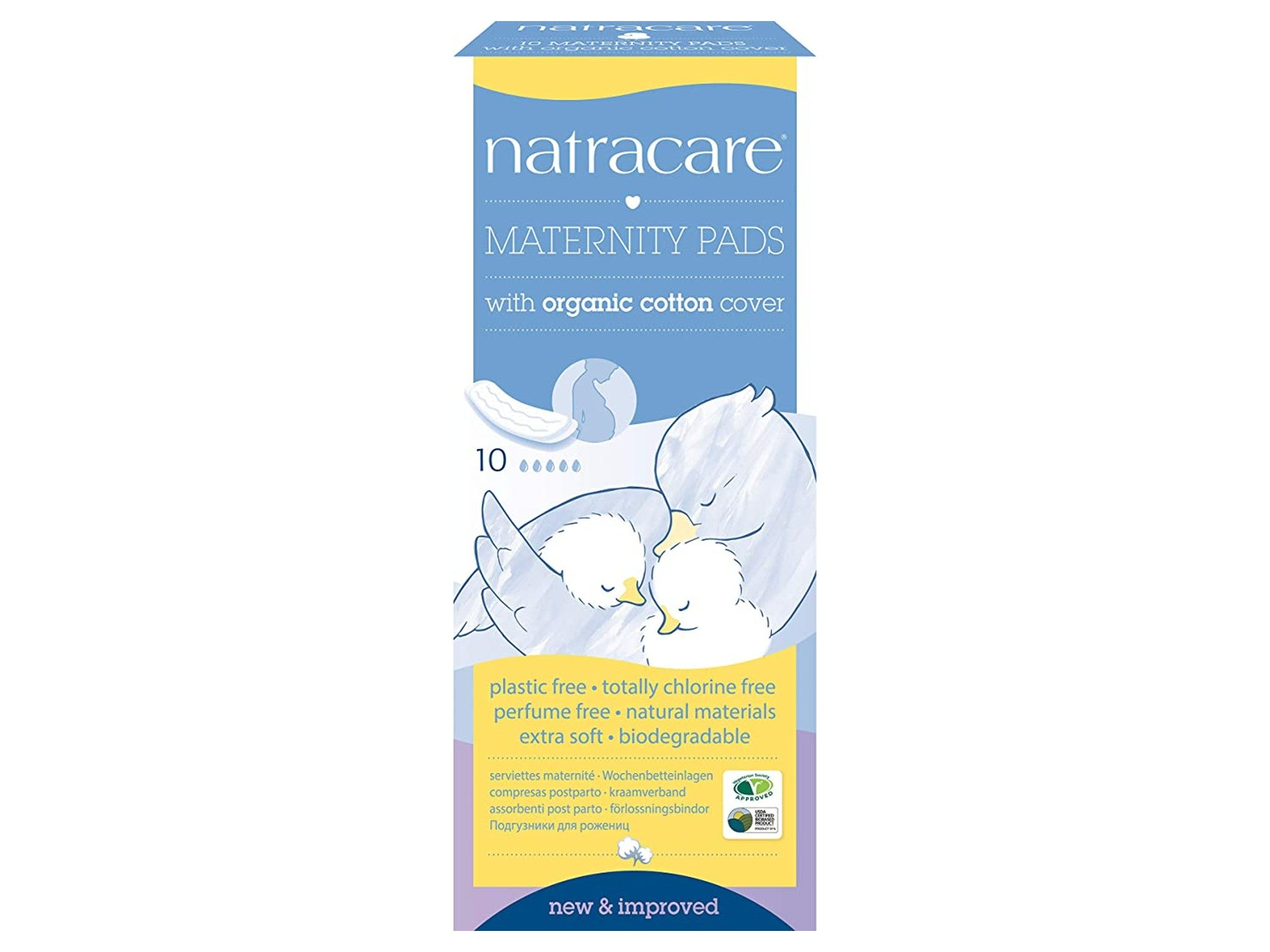 Natracare maternity pads